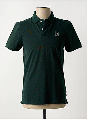 Polo broderie manches courtes vert REDWOOD homme