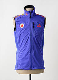 Doudoune sans capuche sans capuche bleu ADIDAS garcon