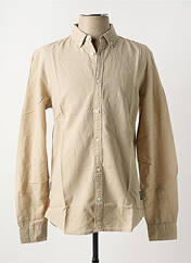 Chemise manches longues beige KAPORAL pour homme seconde vue
