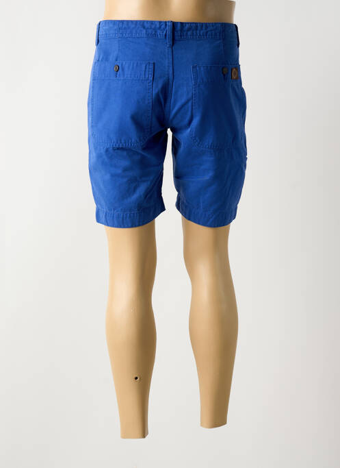 Bermuda tissage popeline taille normale bleu PEPE JEANS homme