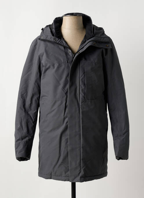 Parka manches longues a capuche gris JACK & JONES homme