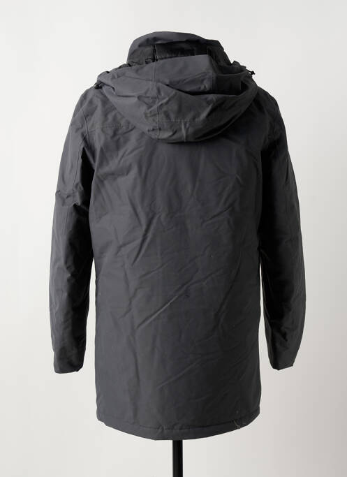 Parka manches longues a capuche gris JACK & JONES homme