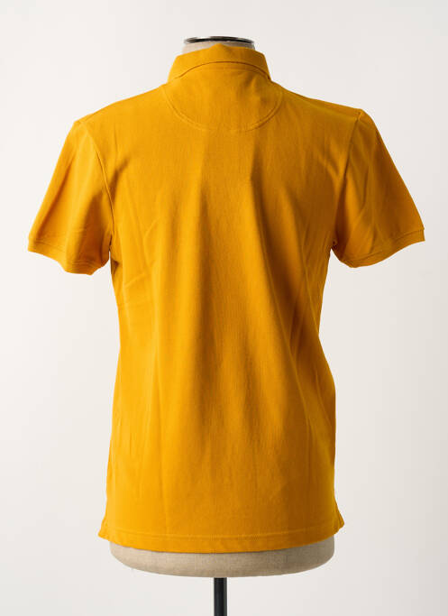 Polo coupe cintrée manches courtes jaune REDWOOD homme