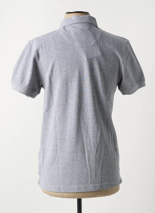 Polo coupe cintrée manches courtes gris REDWOOD homme