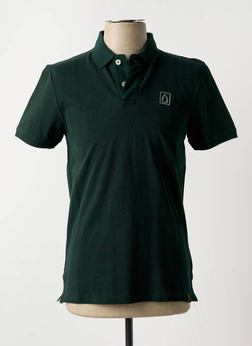 Polo coupe cintrée manches courtes vert REDWOOD homme