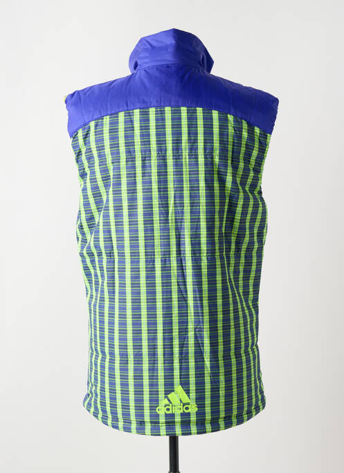 Doudoune finition intérieure doublée sans capuche bleu ADIDAS garcon