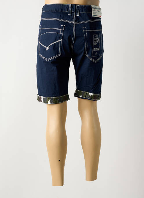 Bermuda bleu DESIERTO homme