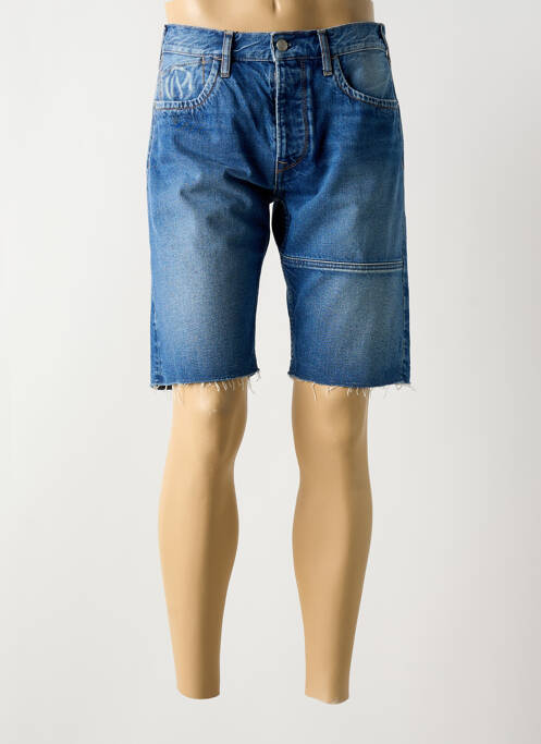 Bermuda bleu PEPE JEANS pour homme