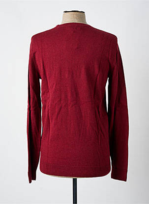 Pull col rond manches longues rouge JULES homme