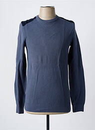 Pull stretch manches longues bleu JULES homme