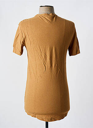 T-shirt coupe cintrée manches courtes marron UNITED COLORS OF BENETTON homme