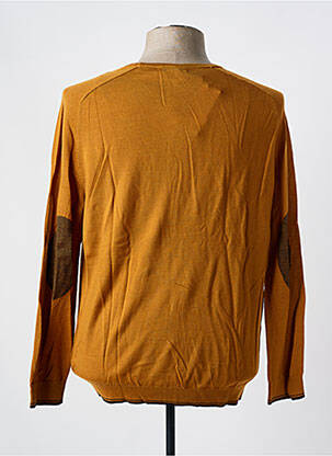 Pull col rond manches longues jaune JULES homme