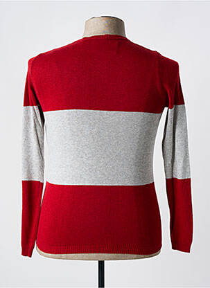 Pull imprimé fantaisie manches longues rouge UNITED COLORS OF BENETTON garçon