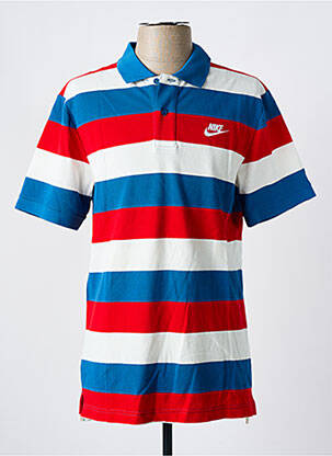 Polo bleu NIKE pour homme