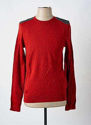 Pull orange BRICE pour homme