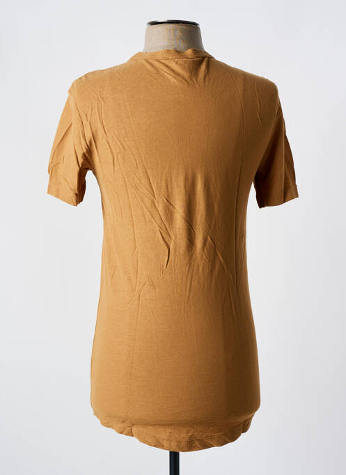 T-shirt coupe cintrée manches courtes marron UNITED COLORS OF BENETTON homme