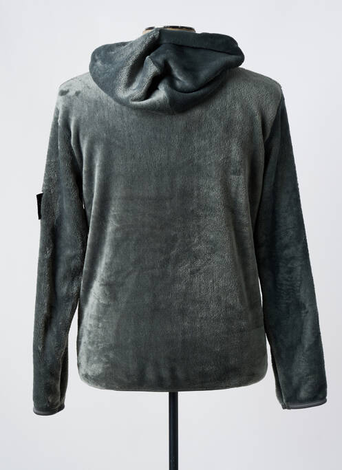 Polaire col rond vert TORRENTE homme
