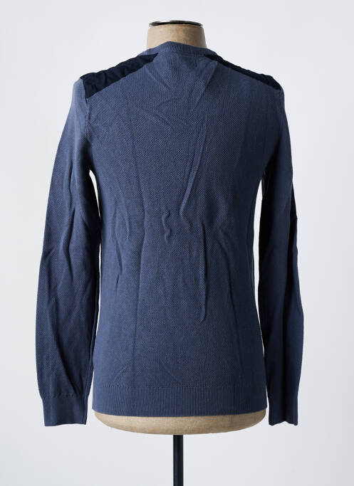 Pull stretch manches longues bleu JULES homme