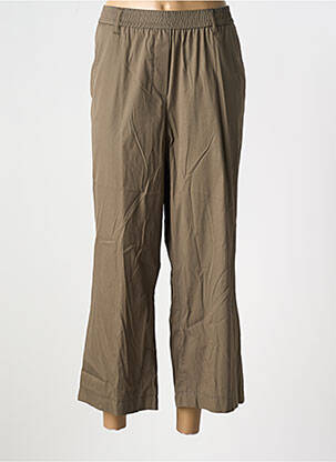 Pantalon 7/8 stretch taille normale vert GARDEUR femme