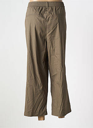 Pantalon 7/8 stretch taille normale vert GARDEUR femme