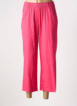 Pantalon 7/8 stretch taille normale rose GARDEUR femme