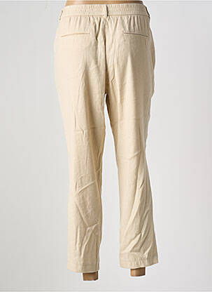 Pantalon 7/8 stretch taille normale beige GARDEUR femme