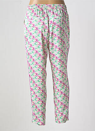Pantalon droit taille élastique taille normale blanc LOLA CASADEMUNT femme