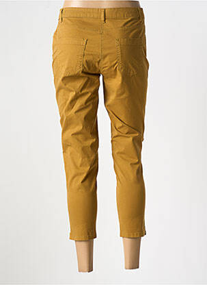 Pantacourt stretch taille normale marron FUEGO WOMAN femme