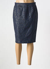 Jupe mi-longue bleu GEVANA pour femme seconde vue