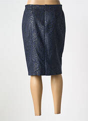 Jupe mi-longue bleu GEVANA pour femme seconde vue