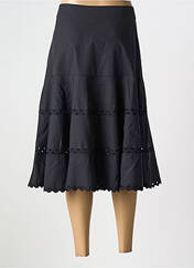 Jupe mi-longue noir FUEGO WOMAN pour femme seconde vue