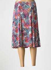 Jupe mi-longue orange GEVANA pour femme seconde vue