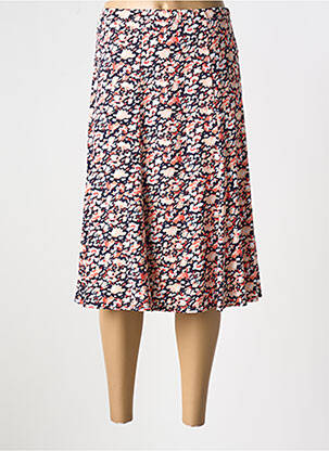 Jupe mi-longue rose GEVANA pour femme