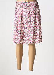 Jupe mi-longue rose GEVANA pour femme seconde vue