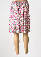 Jupe mi-longue rose GEVANA pour femme seconde vue