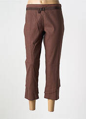 Pantacourt marron LO! LES FILLES pour femme seconde vue