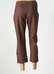 Pantacourt marron LO! LES FILLES pour femme seconde vue