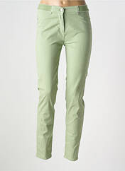 Pantalon slim vert TONI pour femme seconde vue