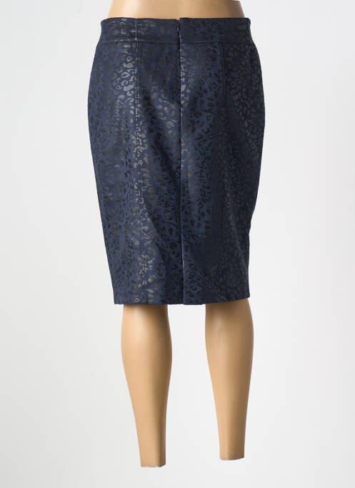 Jupe mi-longue bleu GEVANA pour femme