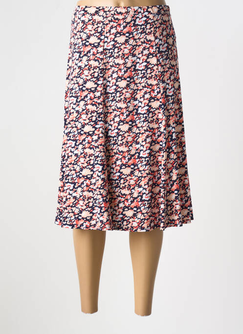 Jupe mi-longue rose GEVANA pour femme