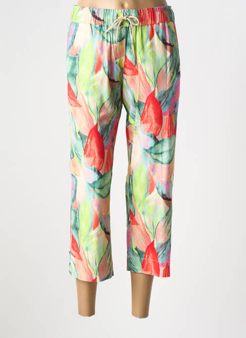 Pantacourt vert TONI pour femme