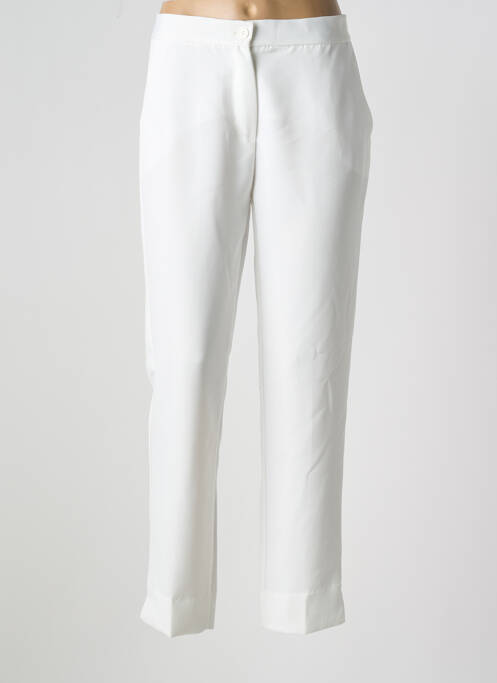 Pantalon droit blanc FUEGO WOMAN pour femme