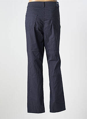 Pantalon slim tissage popeline taille normale bleu GARDEUR femme