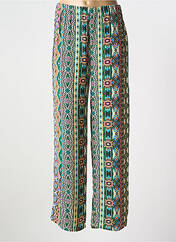 Pantalon droit vert GEVANA pour femme seconde vue