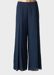 Pantalon large bleu ELEONORA AMADEI pour femme seconde vue