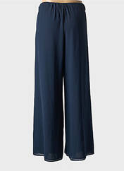 Pantalon large bleu ELEONORA AMADEI pour femme seconde vue