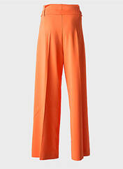 Pantalon large orange LESLIE pour femme seconde vue