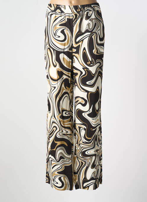 Pantalon droit marron GARDEUR pour femme