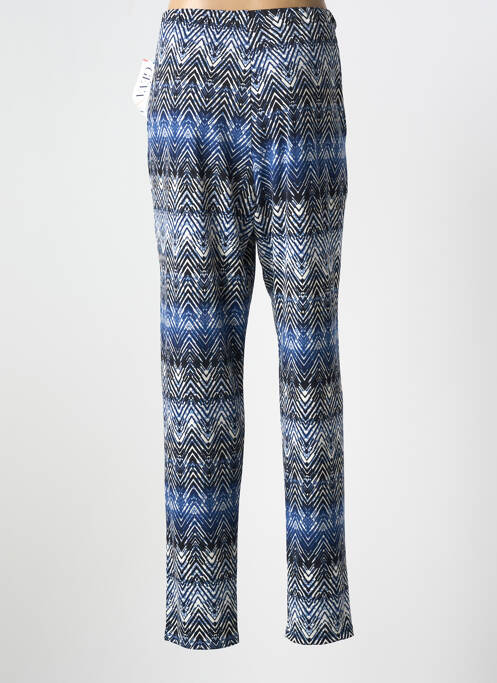 Pantalon slim bleu GEVANA pour femme