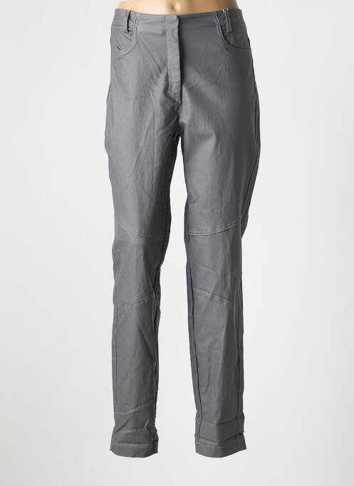 Pantalon slim gris WEINBERG pour femme